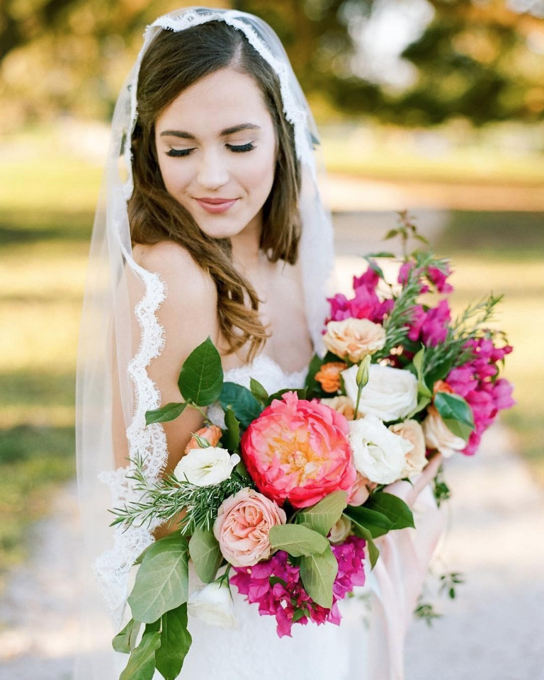Erica Koesler wedding veil