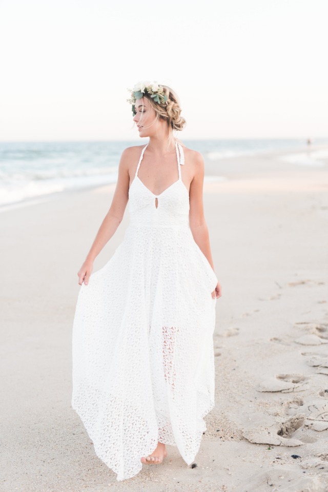 Beachy bride