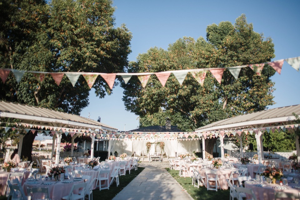 Colorful and fun outdoor wedding