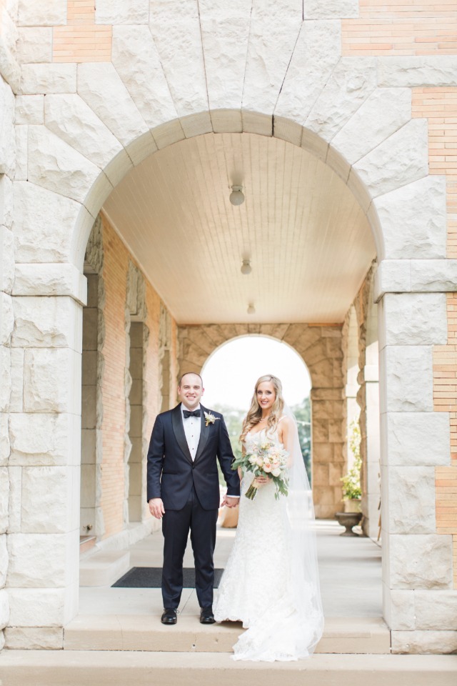 Elegant blush wedding