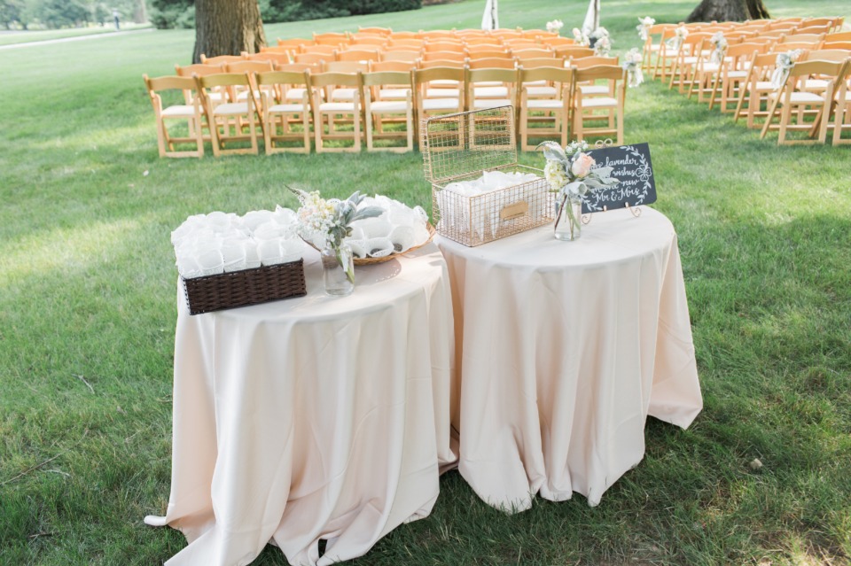 Lavender toss station