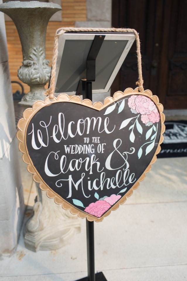 Wedding sign idea