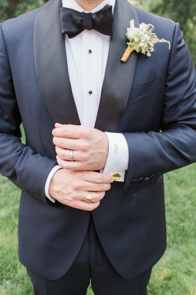 Dapper groom look