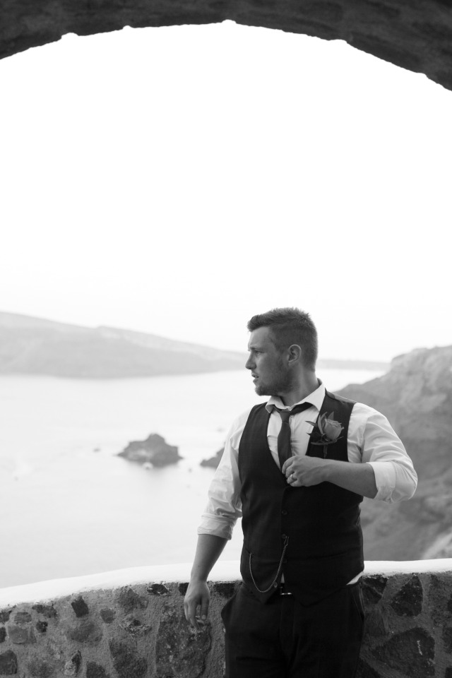 groom in greece