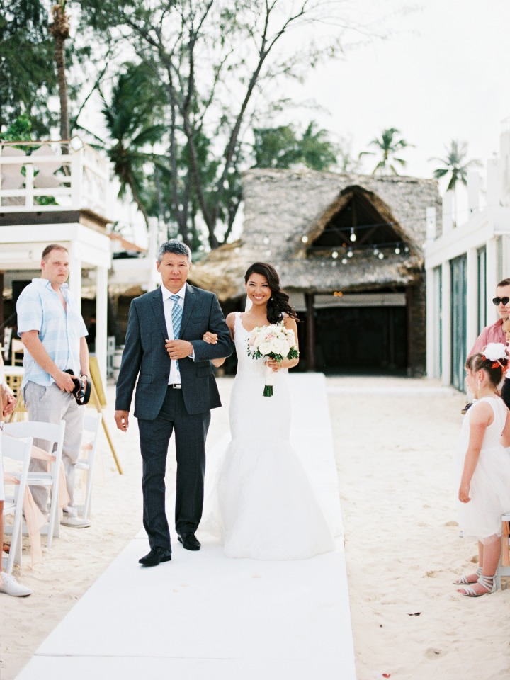 here comes the bride