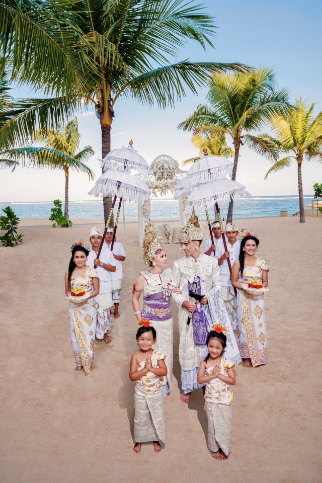 Get married at the Mulia Resort & Villas Nusa Dua, Bali