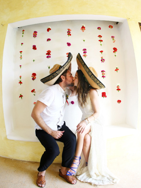 Shots! Shots! Shots! Of Tequila On A Donkey. This Couple Nailed It!