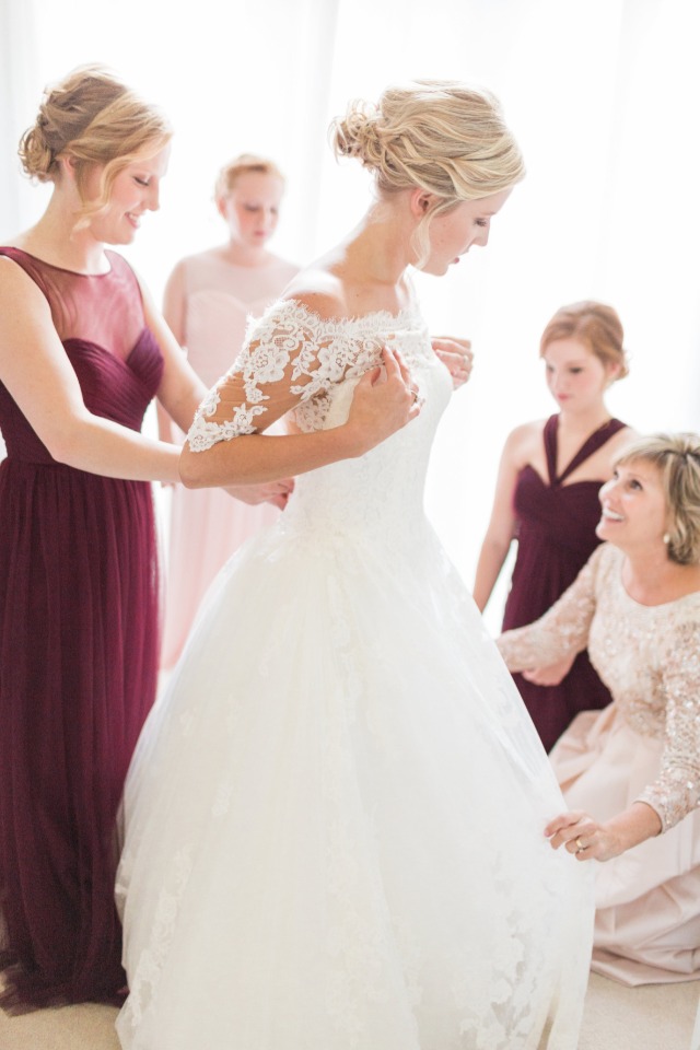 getting wedding ready