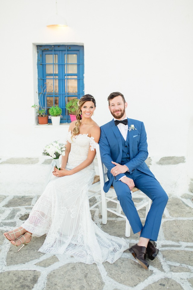 Stunning wedding in Greece