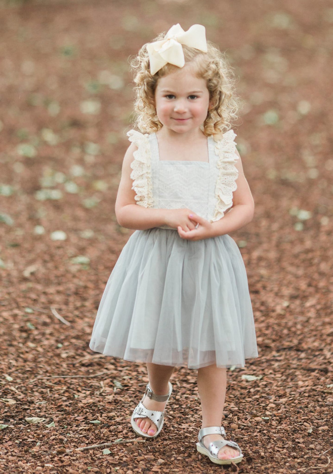 darling little flower girl outfit