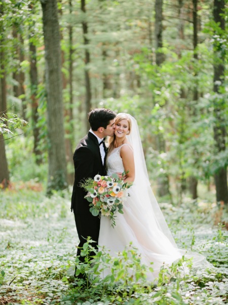 We're Dreaming Of Spring After This Romantic Garden Chic Wedding