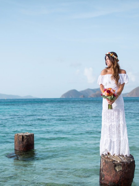 A wedding dj, a bliss tulle skirt, and a lapel suit walk into a bar