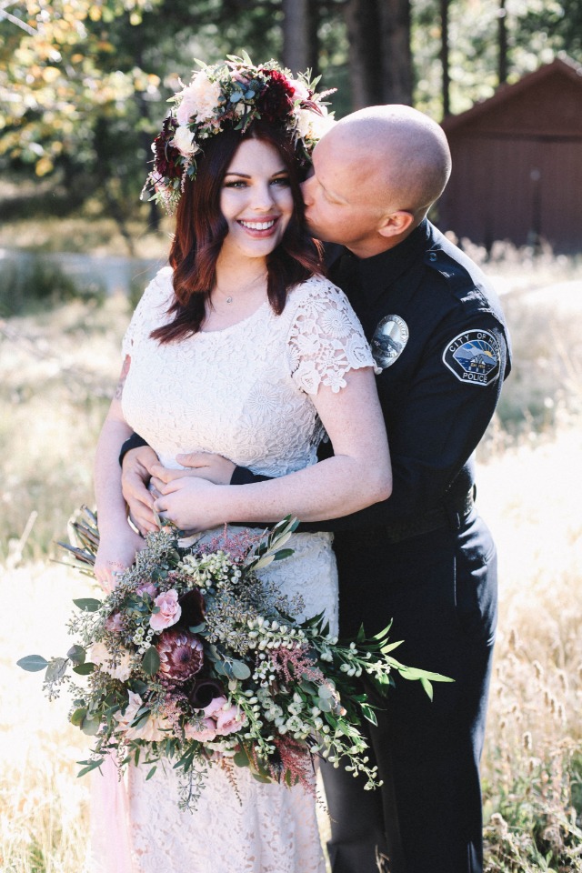 This adorable couple celebrated their first anniversary in style