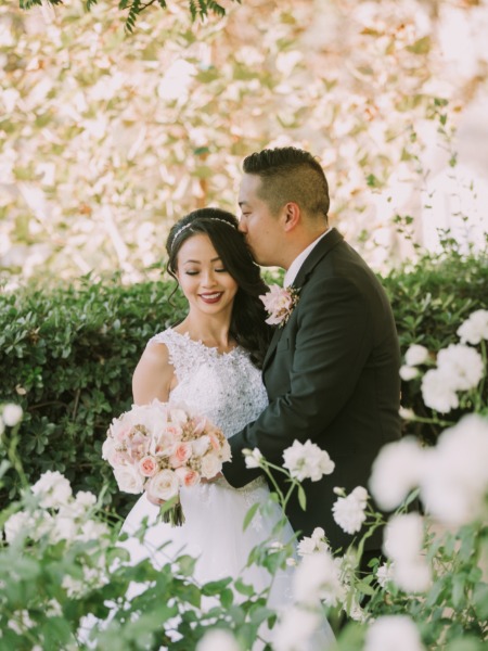 Get Ready To Celebrate With This Glam Blush And Gold Wedding