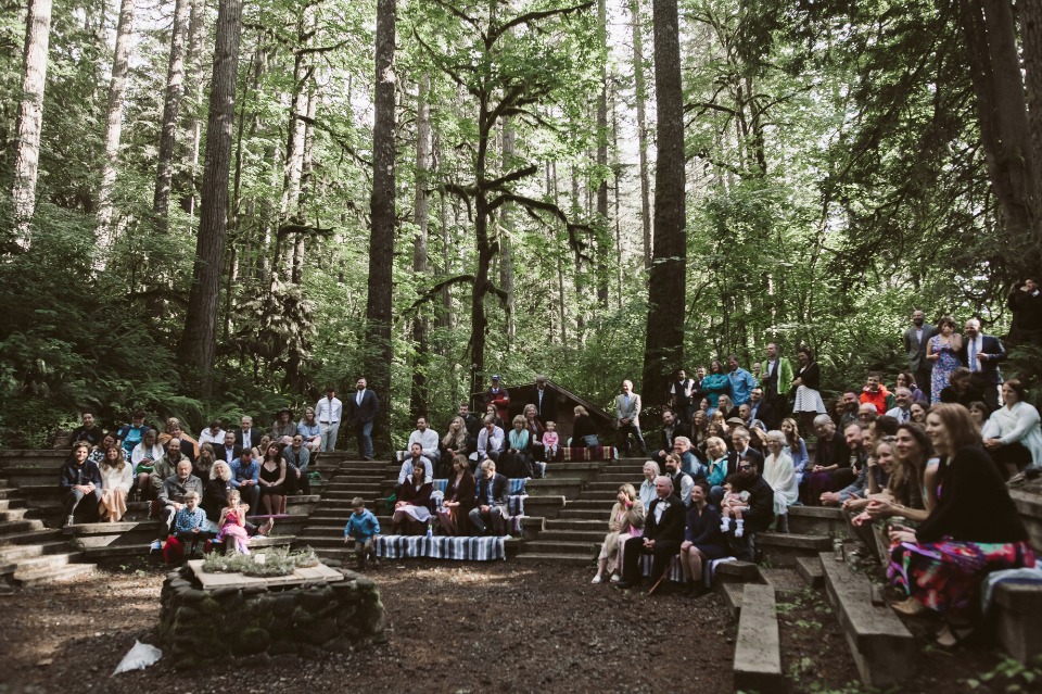 Weekend wedding in the mountains