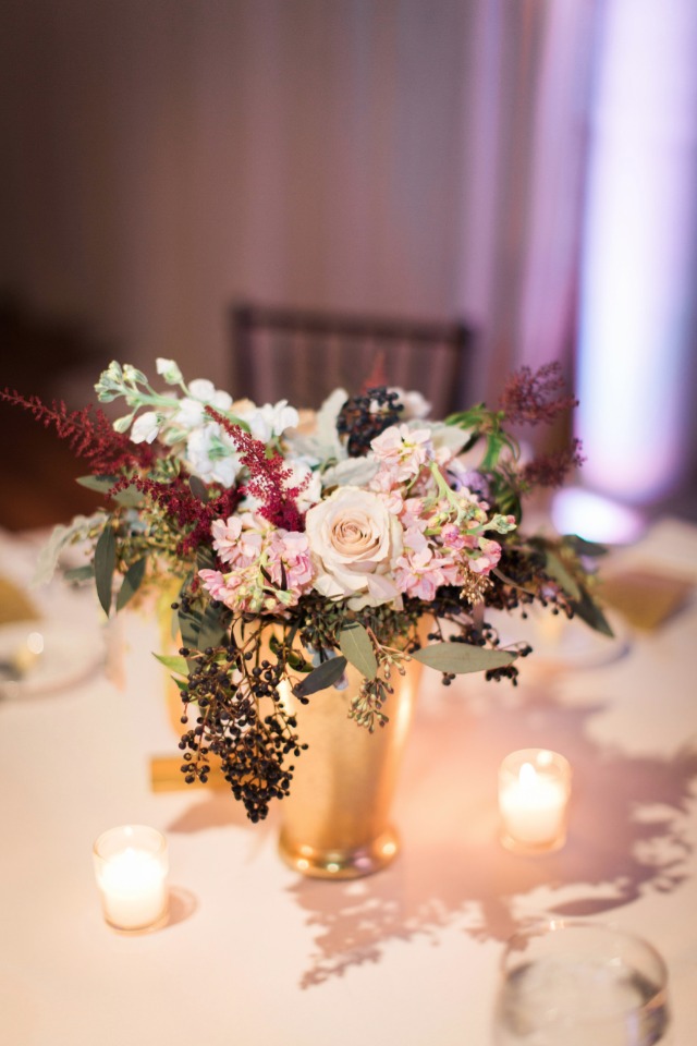 Pretty florals for your centerpiece