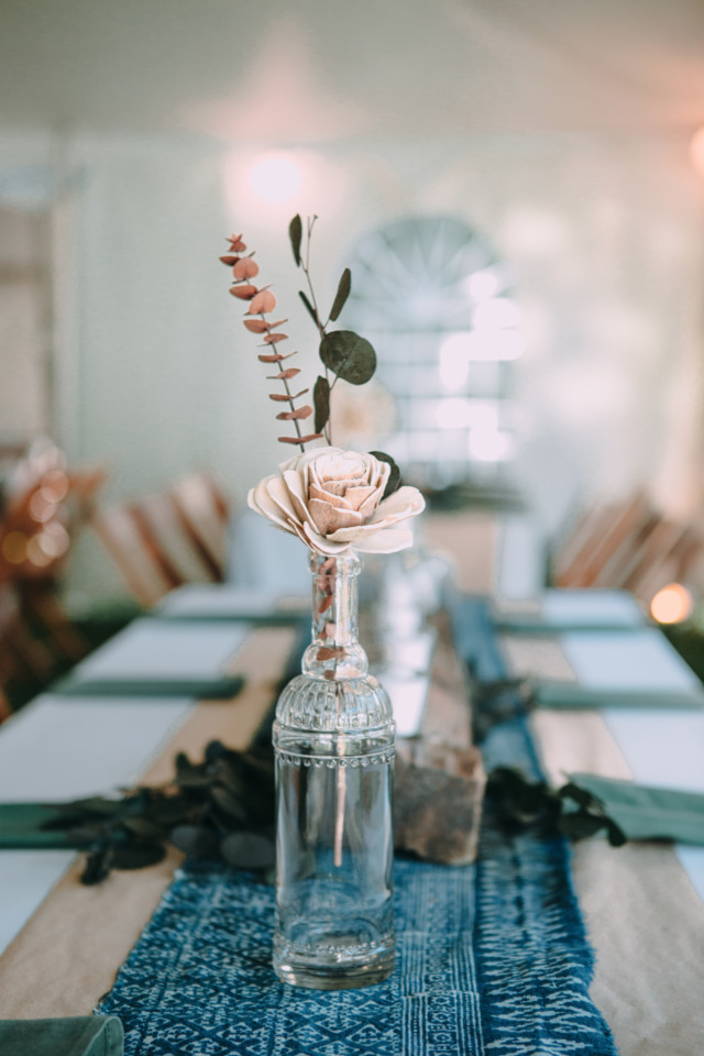 dried flower wedding centerpieces