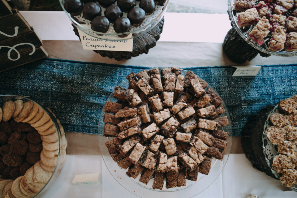 wedding desserts