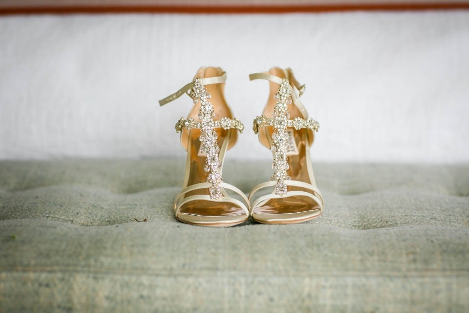 Sparkly heels