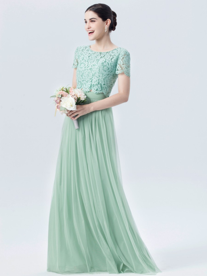 green bridesmaid dresses