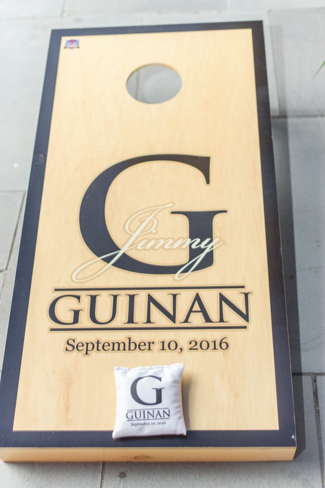 custom corn hole wedding game