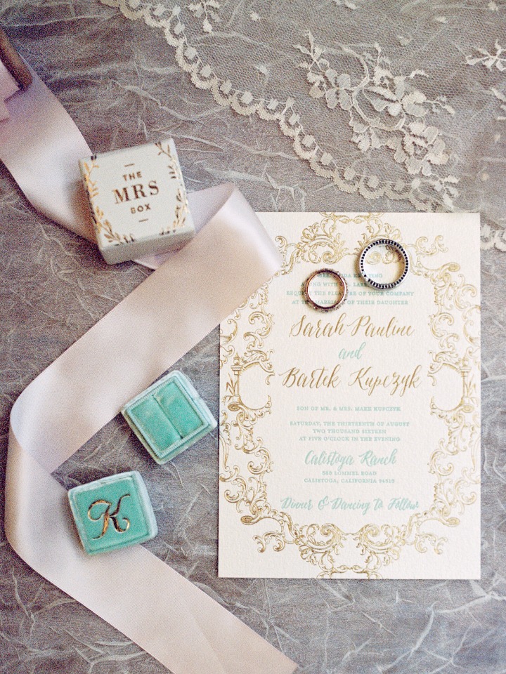 wedding stationery from Bluebird Paper Company