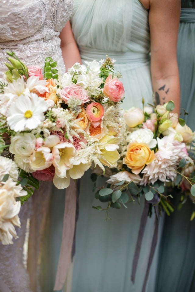 bridesmaids wedding bouquets