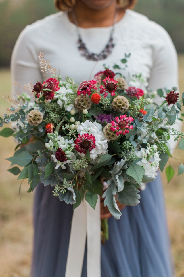 Gorgeous fall floral bouquet