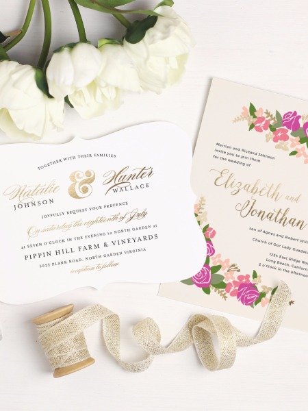 Truly Customizable Wedding Stationery From Basic Invite