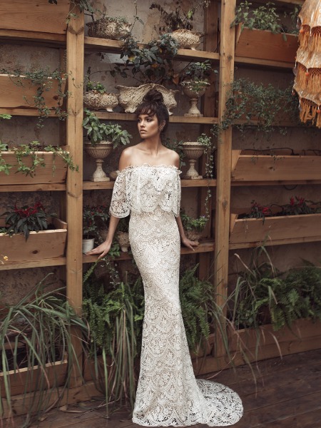 You know your wedding dress is a masterpiece when it's by Julie Vino