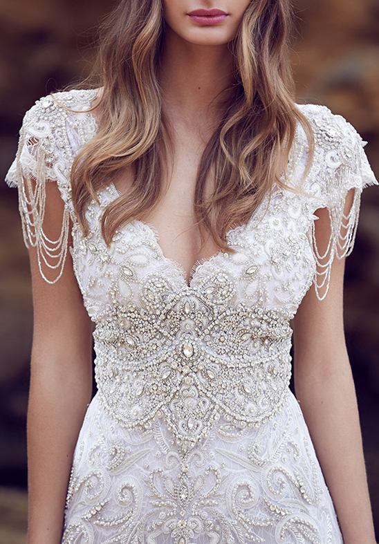 Anna Campbell wedding dress