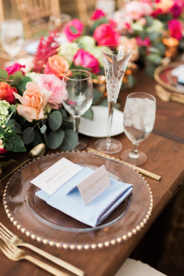 Chic place setting