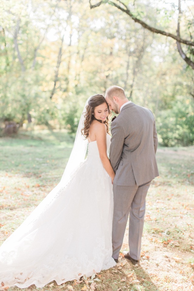 Gorgeous wedding portrait