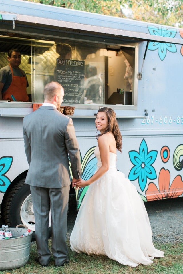 A bride and her food truck