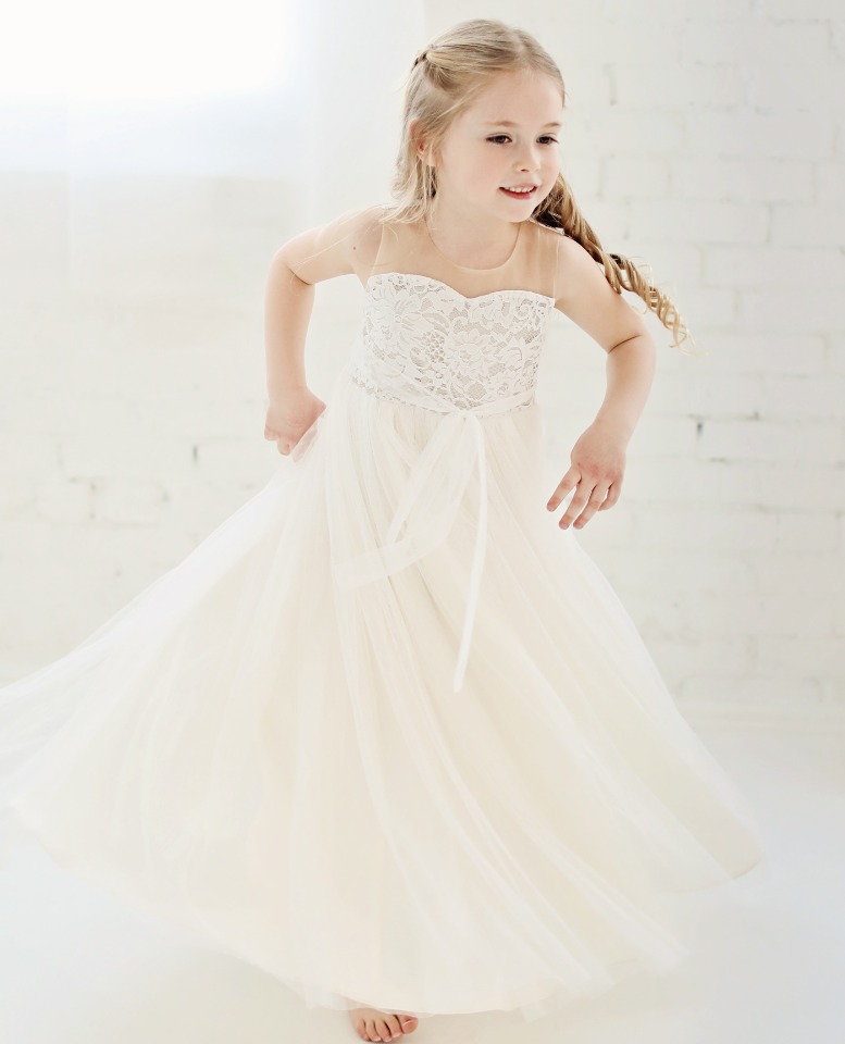 Adorable lace and tulle dress from Fattiepie