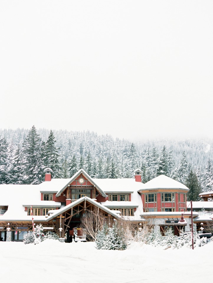 Winter wedding in Whistler, Canada