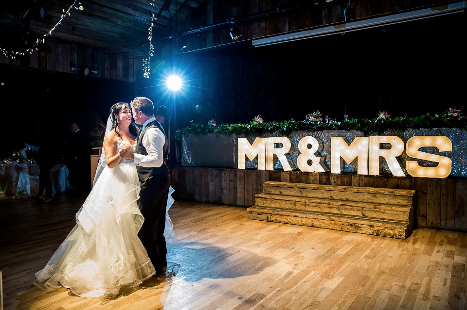 First dance for the Mr and Mrs