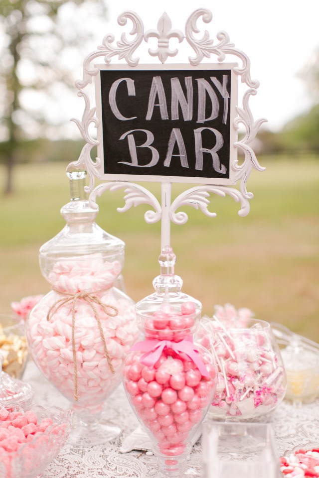 all pink candy bar