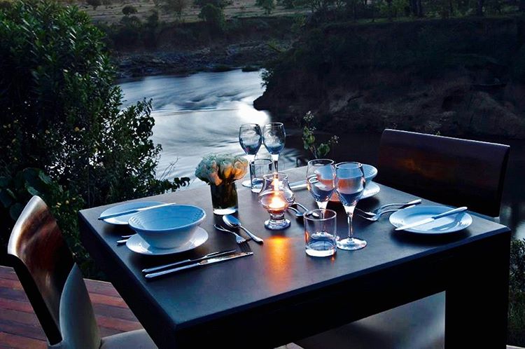 dinner for two on your DK Grand Safari adventure
