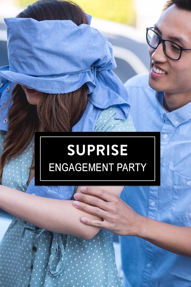 surprise engagement party