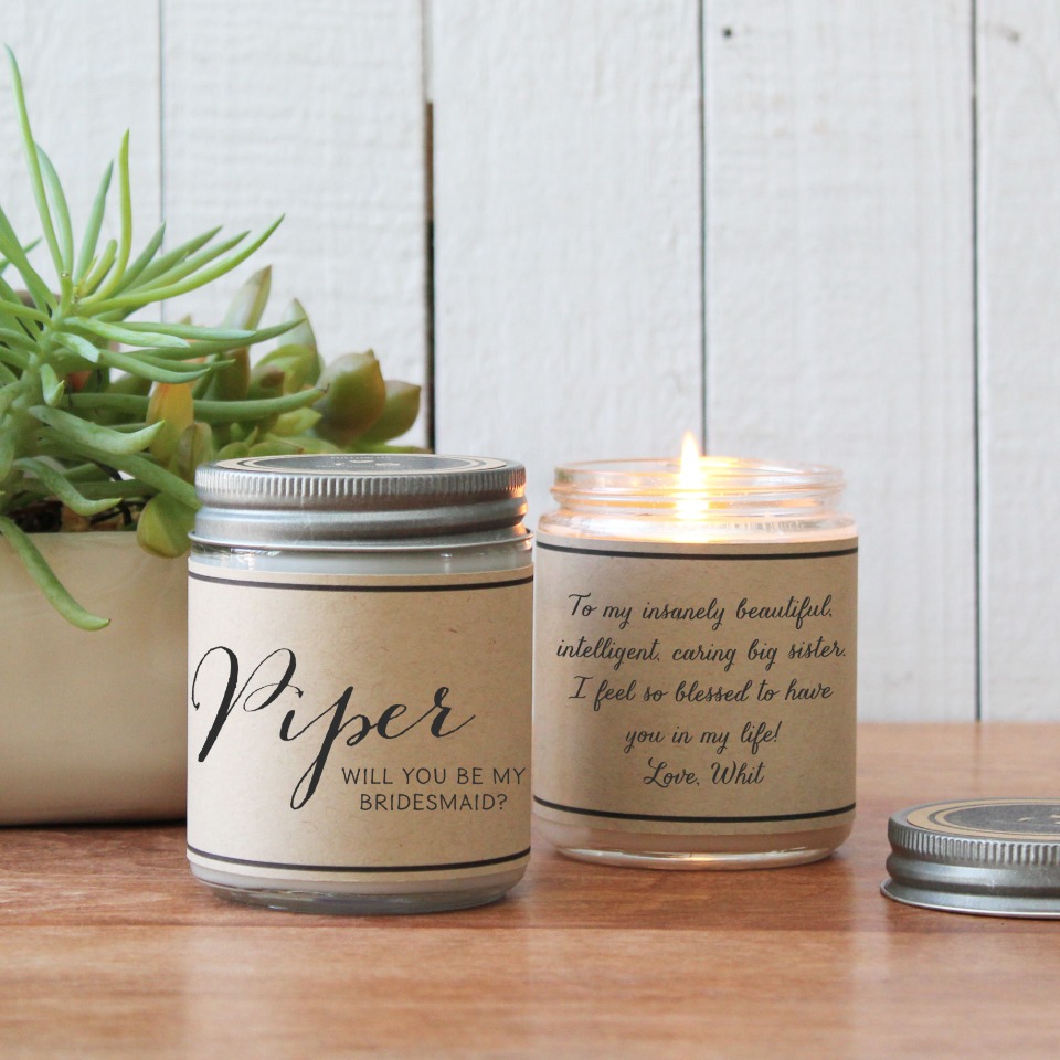 How to Make Personalized Photo Candles | Personalized candles, Diy gifts  for mom, Easy handmade gifts