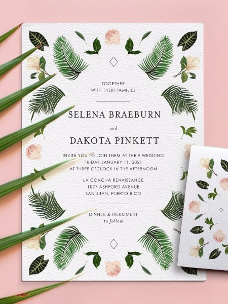 15% Off Printable Presses Uniquely Whimsical Wedding Invites!