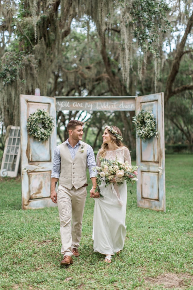 This Florida Wedding Is Bursting With Beautiful Boho Details