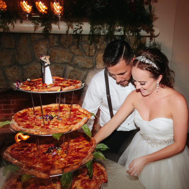 Beautifully Unique Miami Wedding + A Pizza Cake