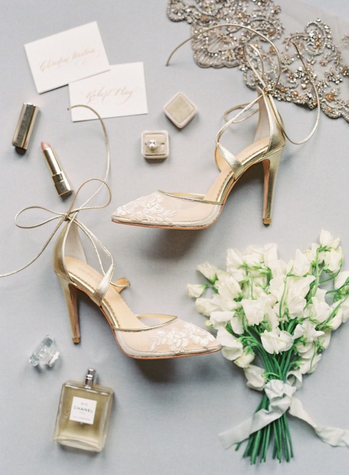 Perfect shoes for a spring wedding