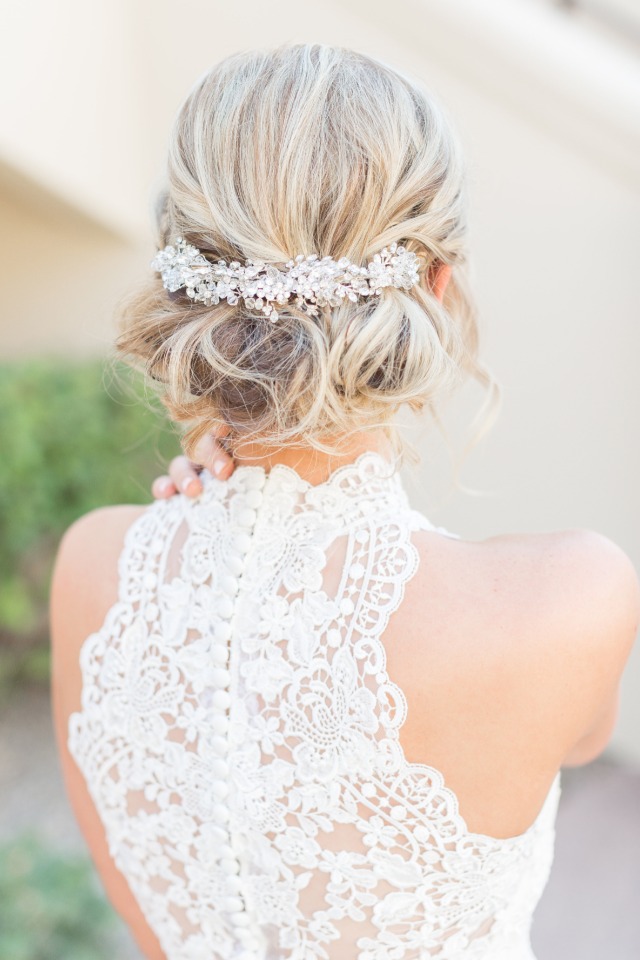 lacy wedding dress by Allure Bridal