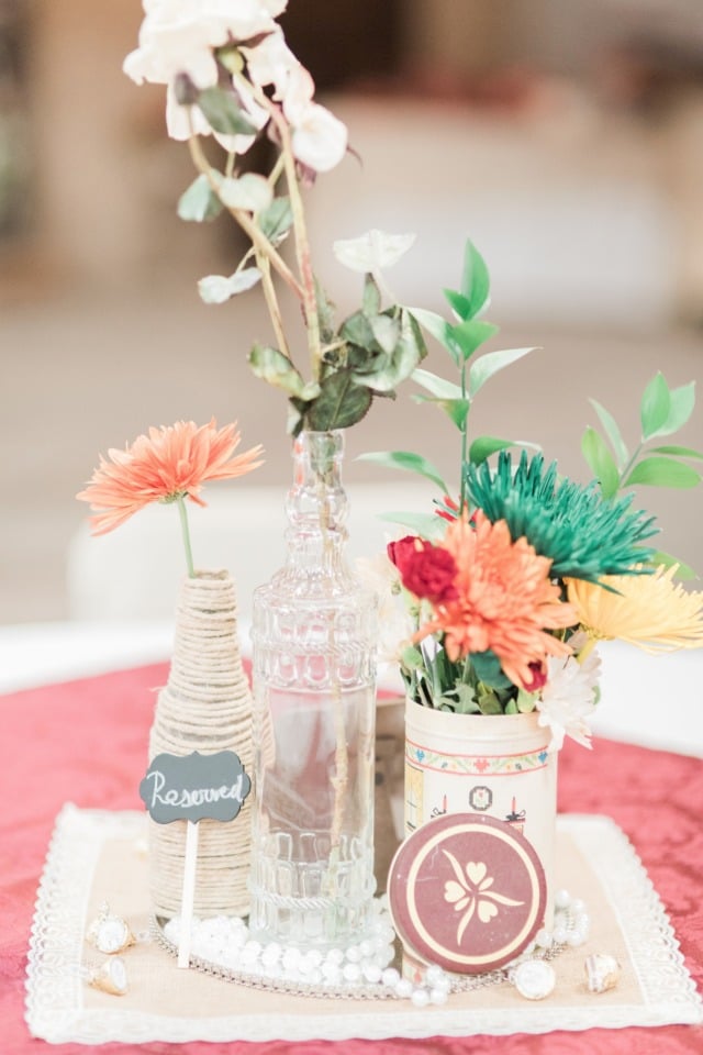 Chic country centerpiece