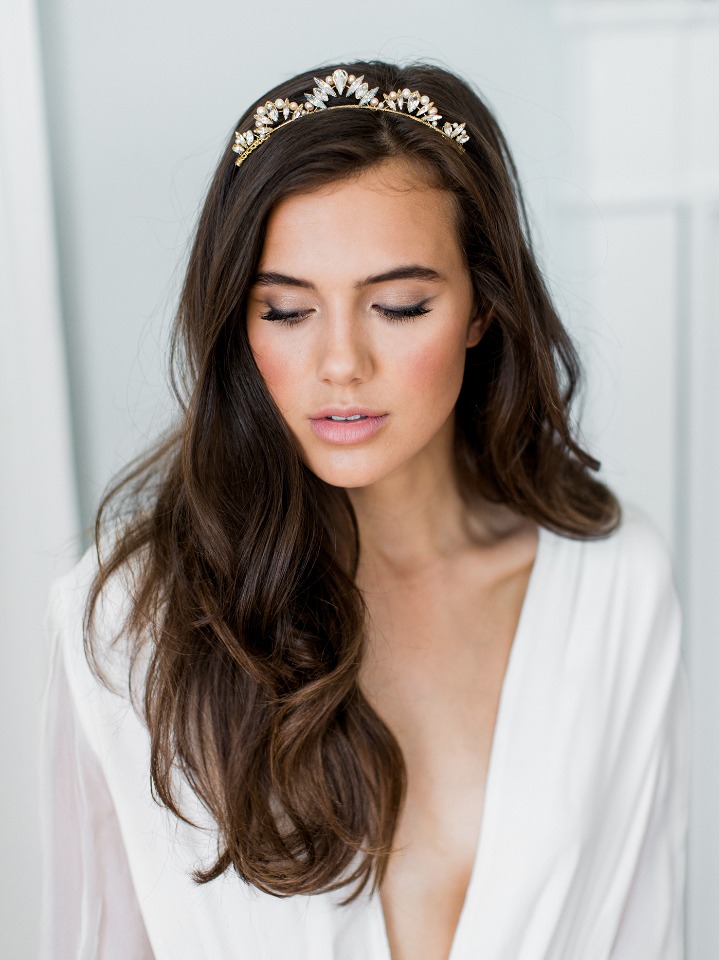 Beautiful custom made bridal accessories from Emma Katzka