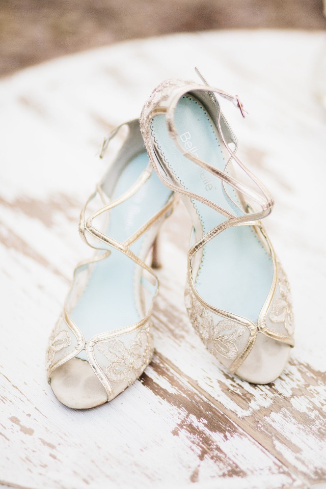 Chic wedding shoes