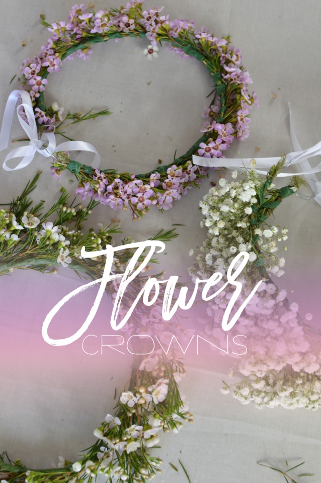 Learn how to make your own flower crown